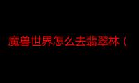 魔兽世界怎么去翡翠林（魔兽85级到翡翠林做任务中途回来了怎么回去）