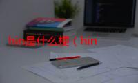 hin是什么梗（hin是什么梗）